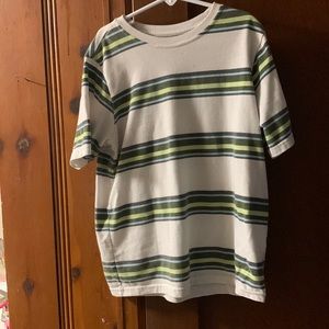 Large striped t-shirt